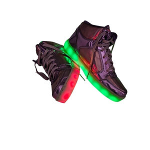 Skechers 10943L Energy Lights - Shiny Brights Kids Purple size 5